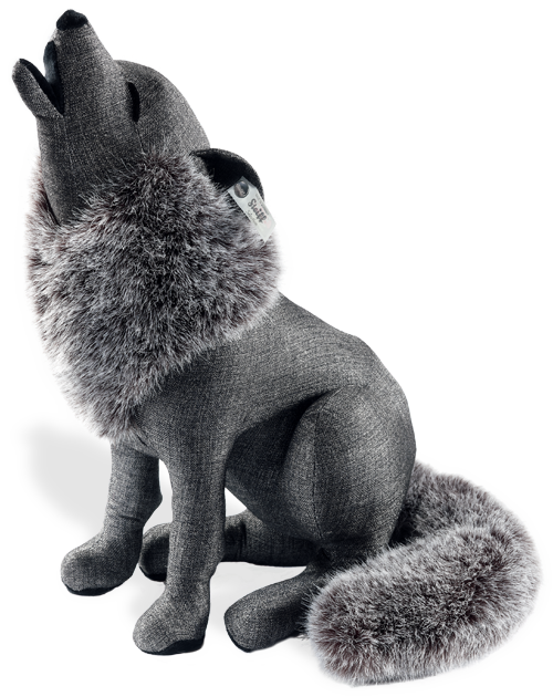 Graphite Wolf (38 cm) - Steiff Hong Kong