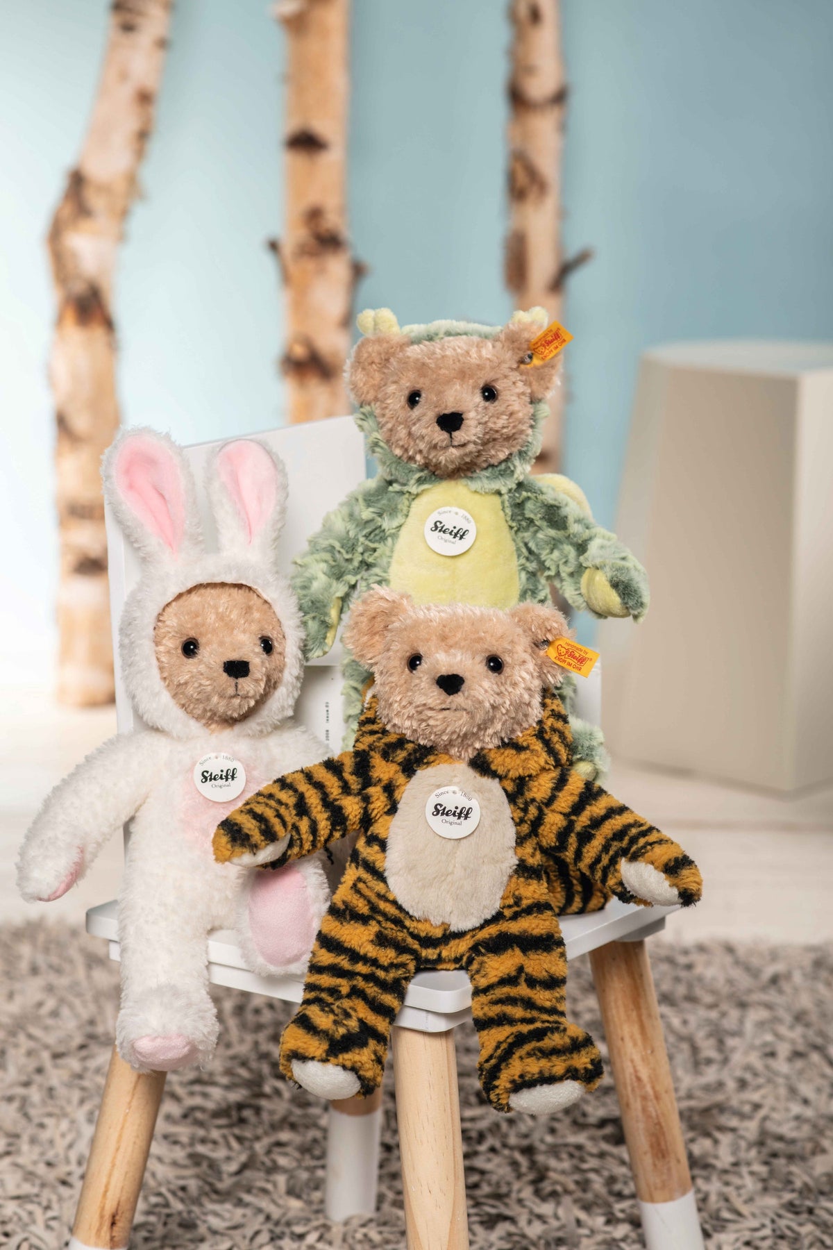 Hoodie-Teddy bear tiger (27 cm) - Steiff Hong Kong
