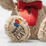 Soft Cuddly Friends Jimmy Teddy bear - Happy Birthday (35 cm)