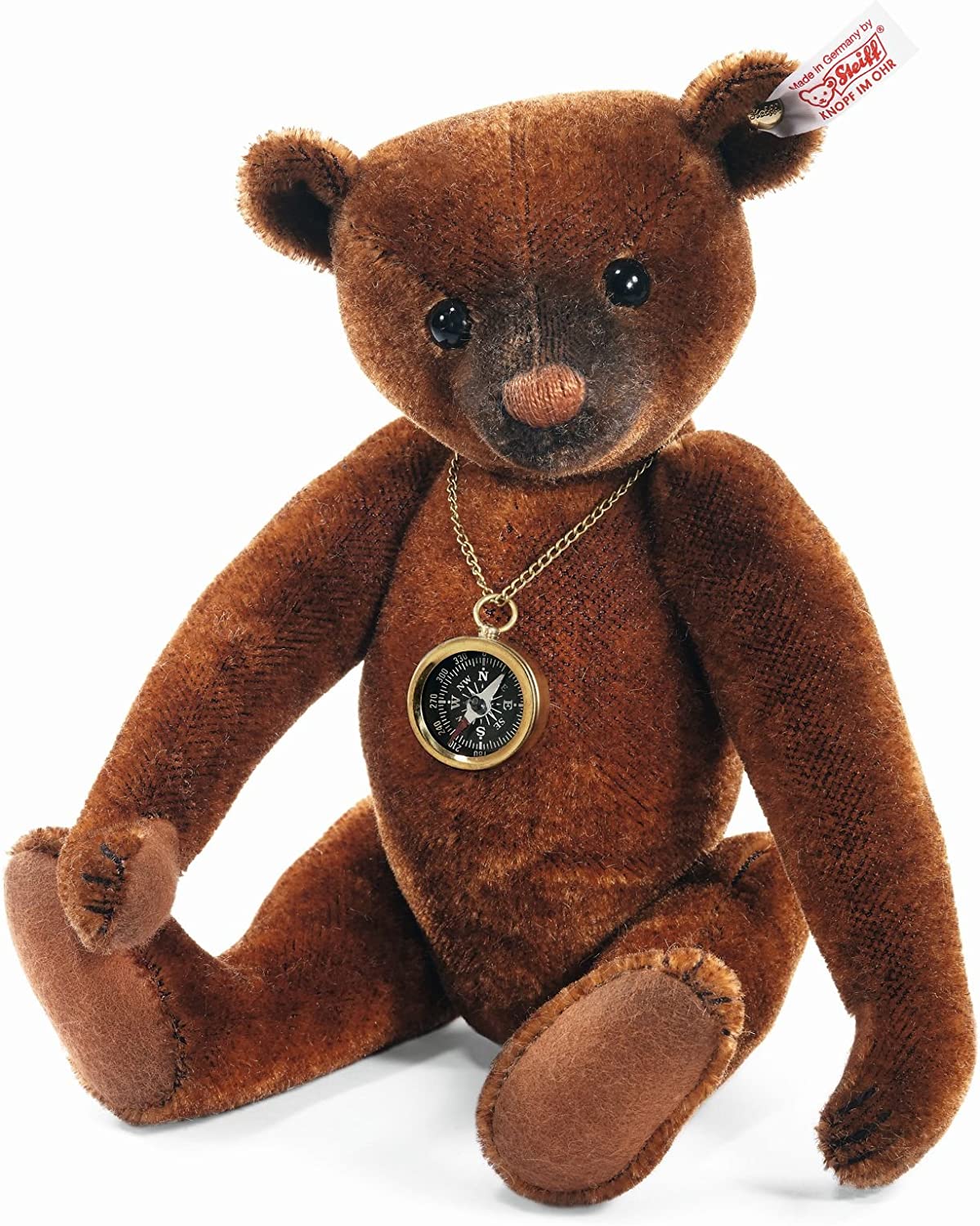 Nando Teddy Russet Tipped with Compass (30cm) - Steiff Hong Kong