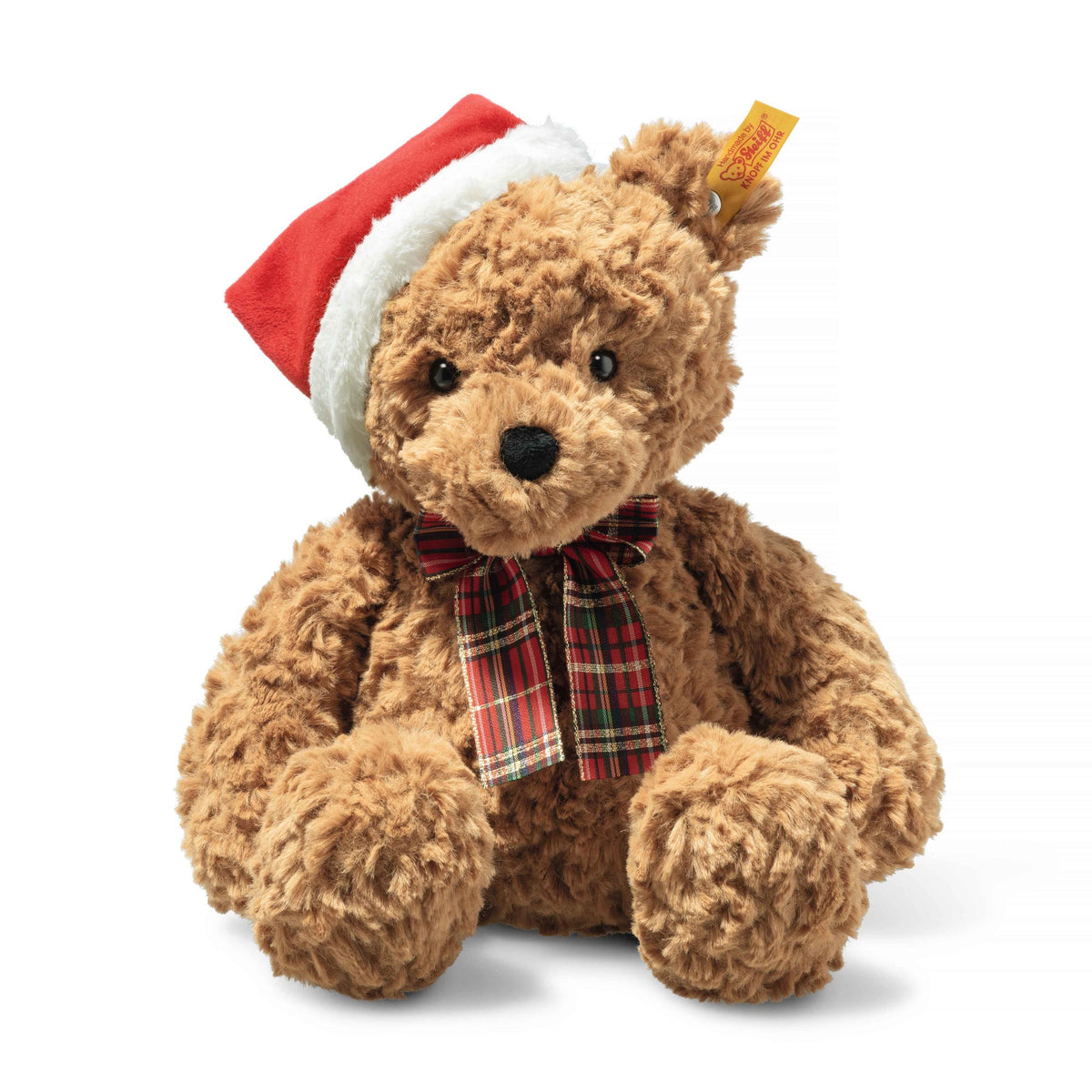 Jimmy Christmas Teddy Bear with Santa Hat and Bow (30 cm) - Steiff Hong Kong