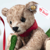 Mama Teddy bear with child on Holly Express (16 cm) - Steiff Hong Kong