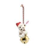 Teddy bear ornament on bell (10 cm) - Steiff Hong Kong