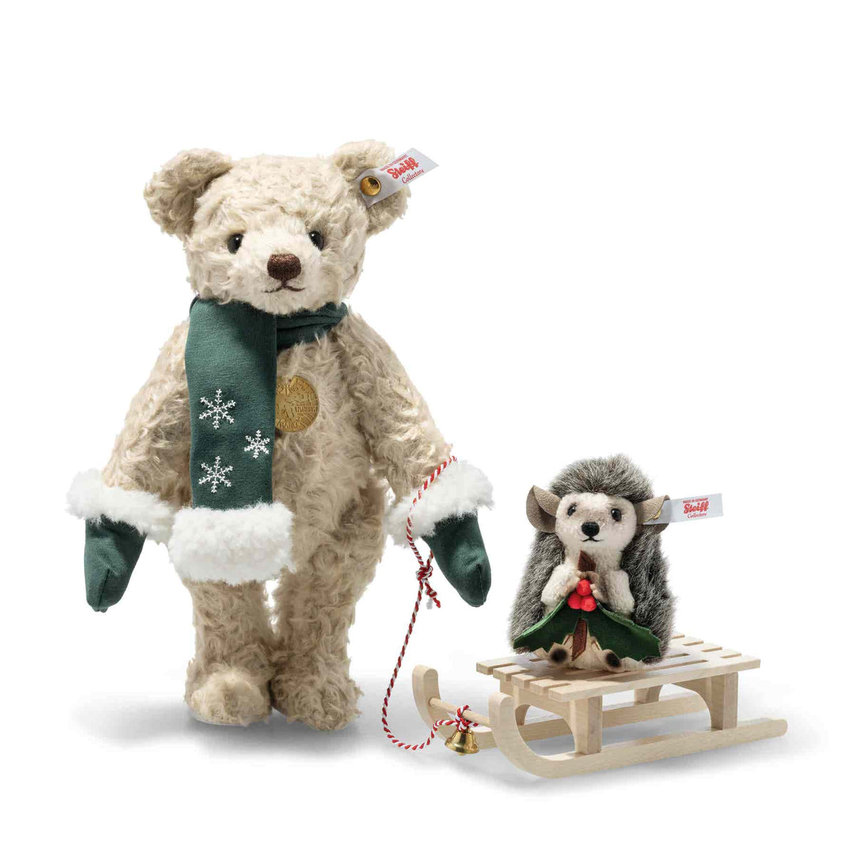 Teddies for tomorrow Teddy bear with hedgehog (25cm, 10cm) - Steiff Hong Kong