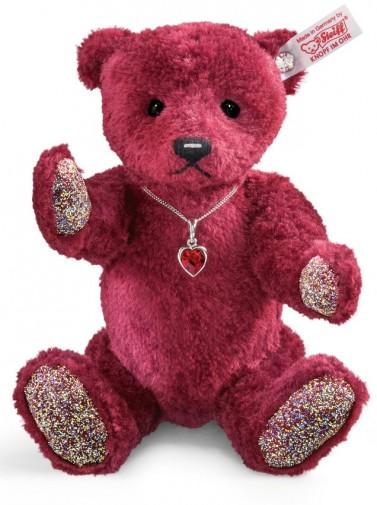 Swarovski Ruby Teddy Bear 25cm-Steiff Hong Kong