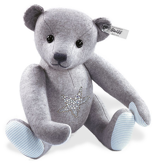 Selection Grey Felt Teddy Bear - Steiff Hong Kong