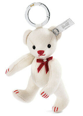 Selection Felt White Teddy Bear Keyring - Steiff Hong Kong