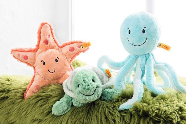 Soft Cuddly Friends Ockto Octopus (27 cm) - Steiff Hong Kong