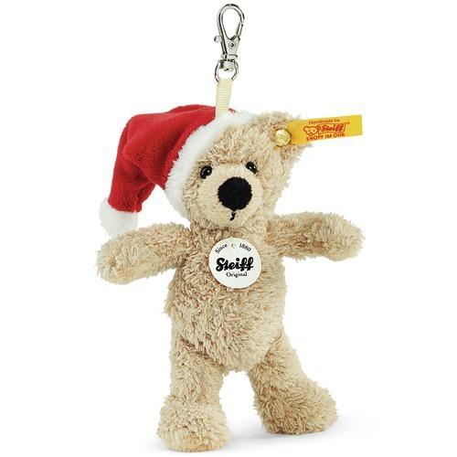 Fynn Christmas Teddy Bear Keyring 12cm-Steiff Hong Kong