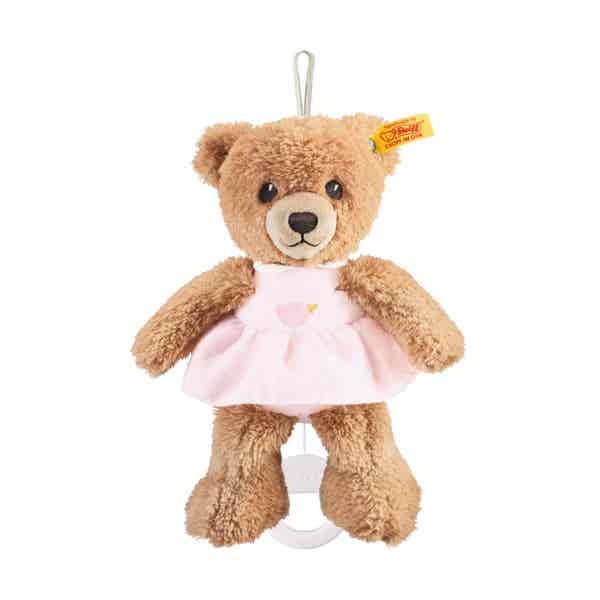 Sleep Well Bear Music Box - Pink (20 cm) - Steiff Hong Kong