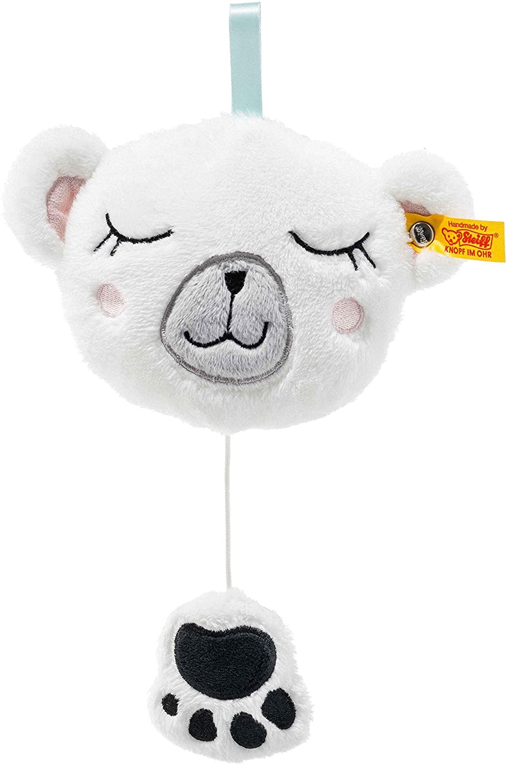 Soft Cuddly Friends Iggy Polar Bear Music Box 13cm-Steiff Hong Kong